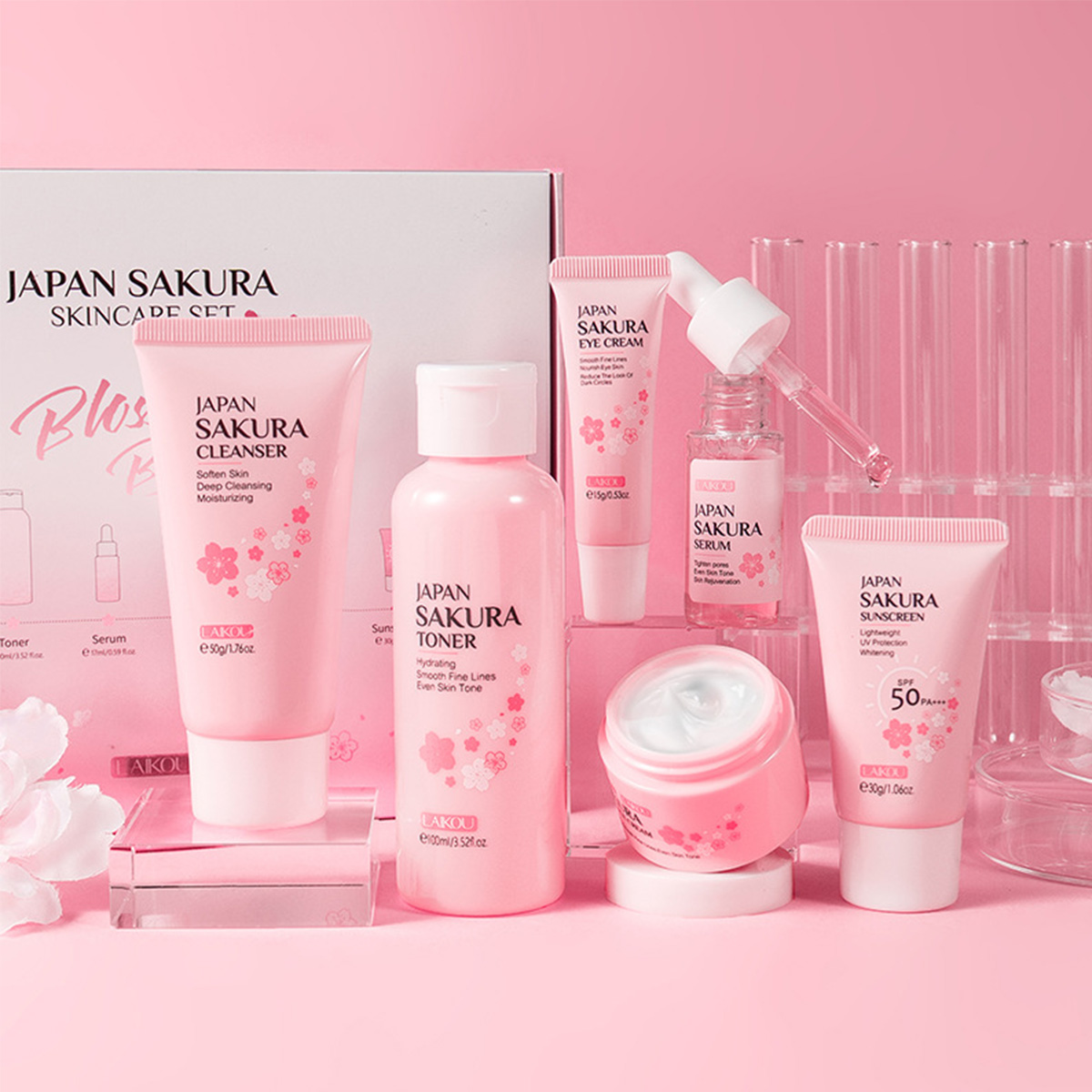 Sakura Skincare Gift Set